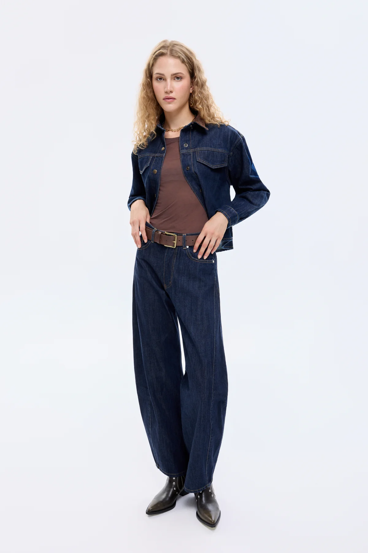 PNT00896 BOL PAÇA DÜZ PANTOLON