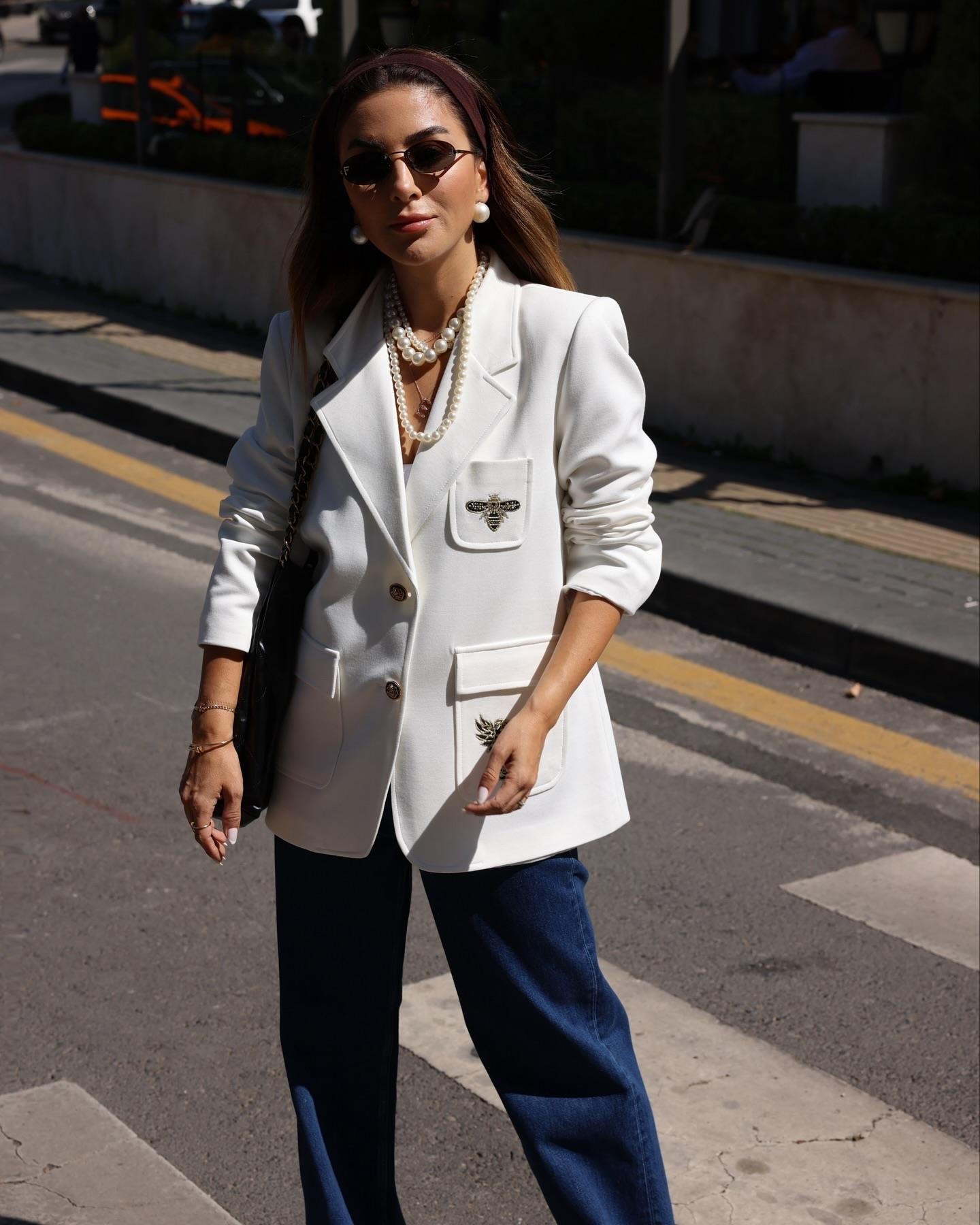 28931 NAKIŞLI BLAZER CEKET
