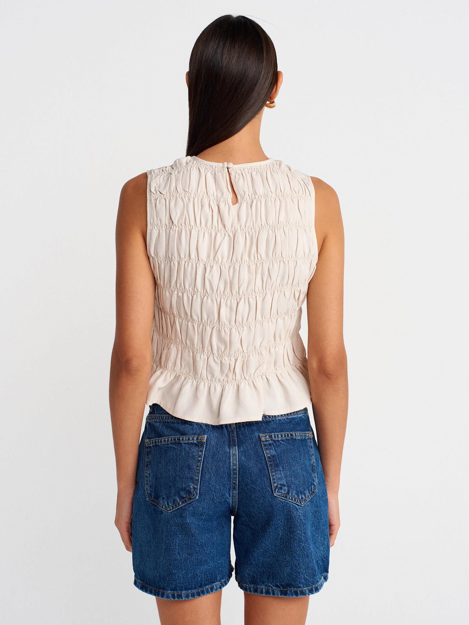 50845 KOLSUZ CROP BLUZ
