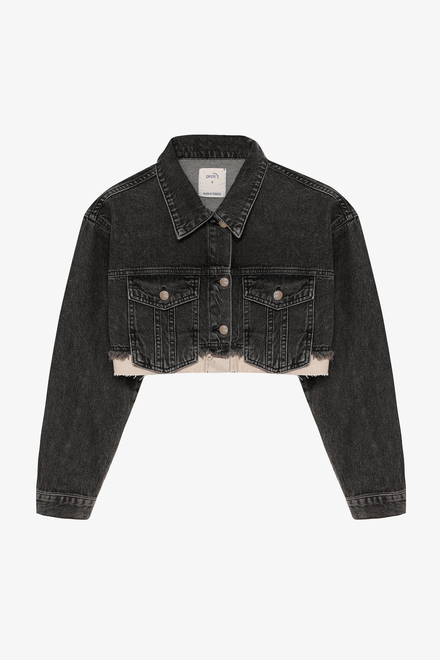 CKT00890 KISA JEAN CEKET