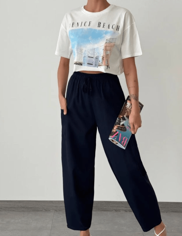 180242 VENICE BASKILI KISA T-SHIRT