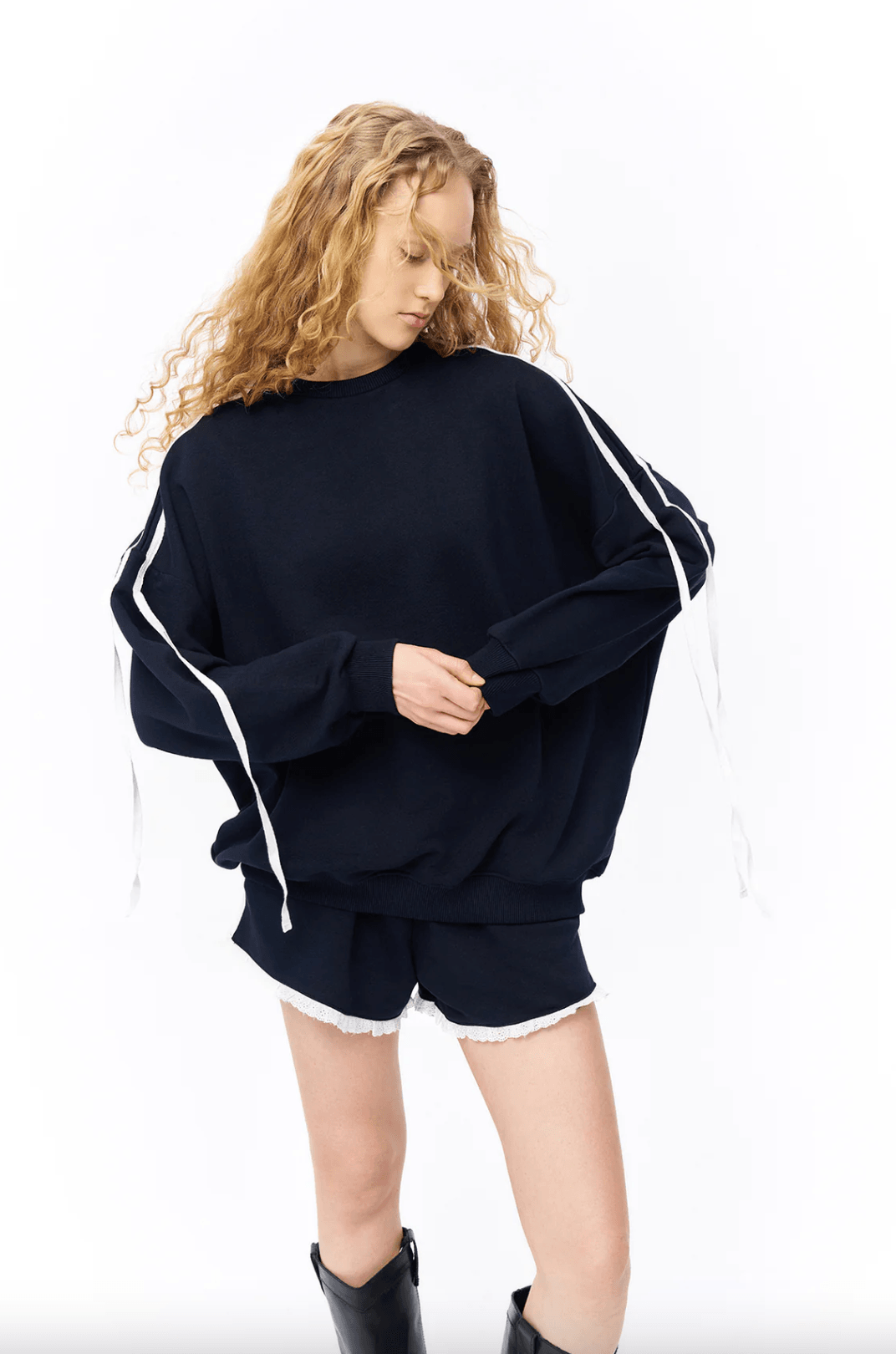 SWT00004  KOLU ŞERİTLİ SWEATSHIRT