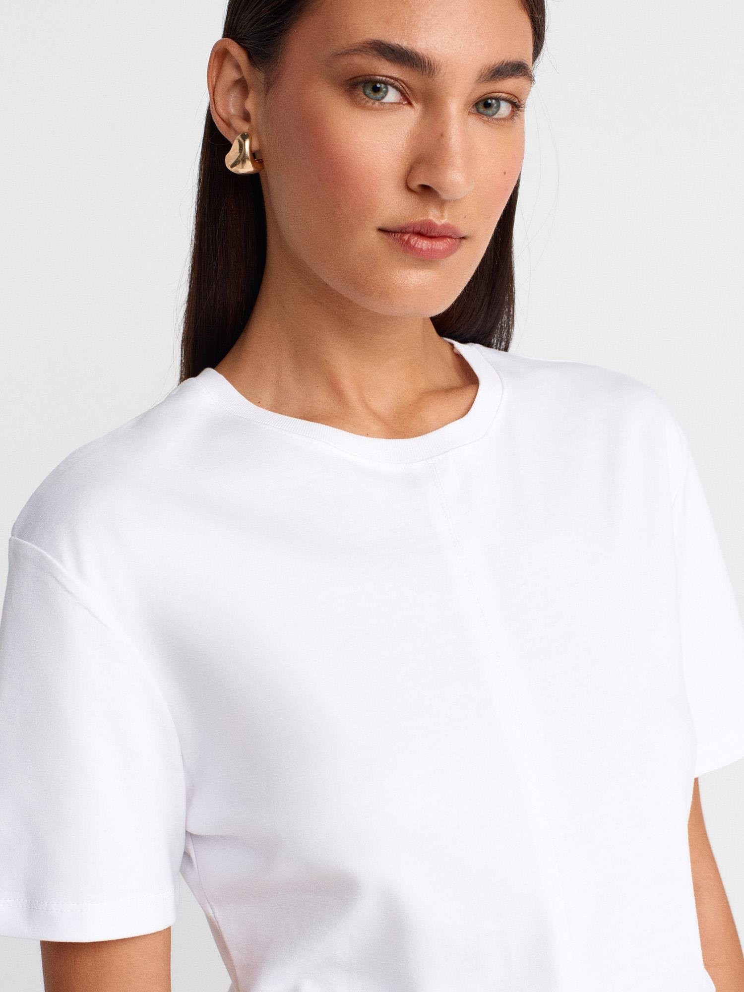 31874 YIRTMAÇ DETAYLI T-SHIRT