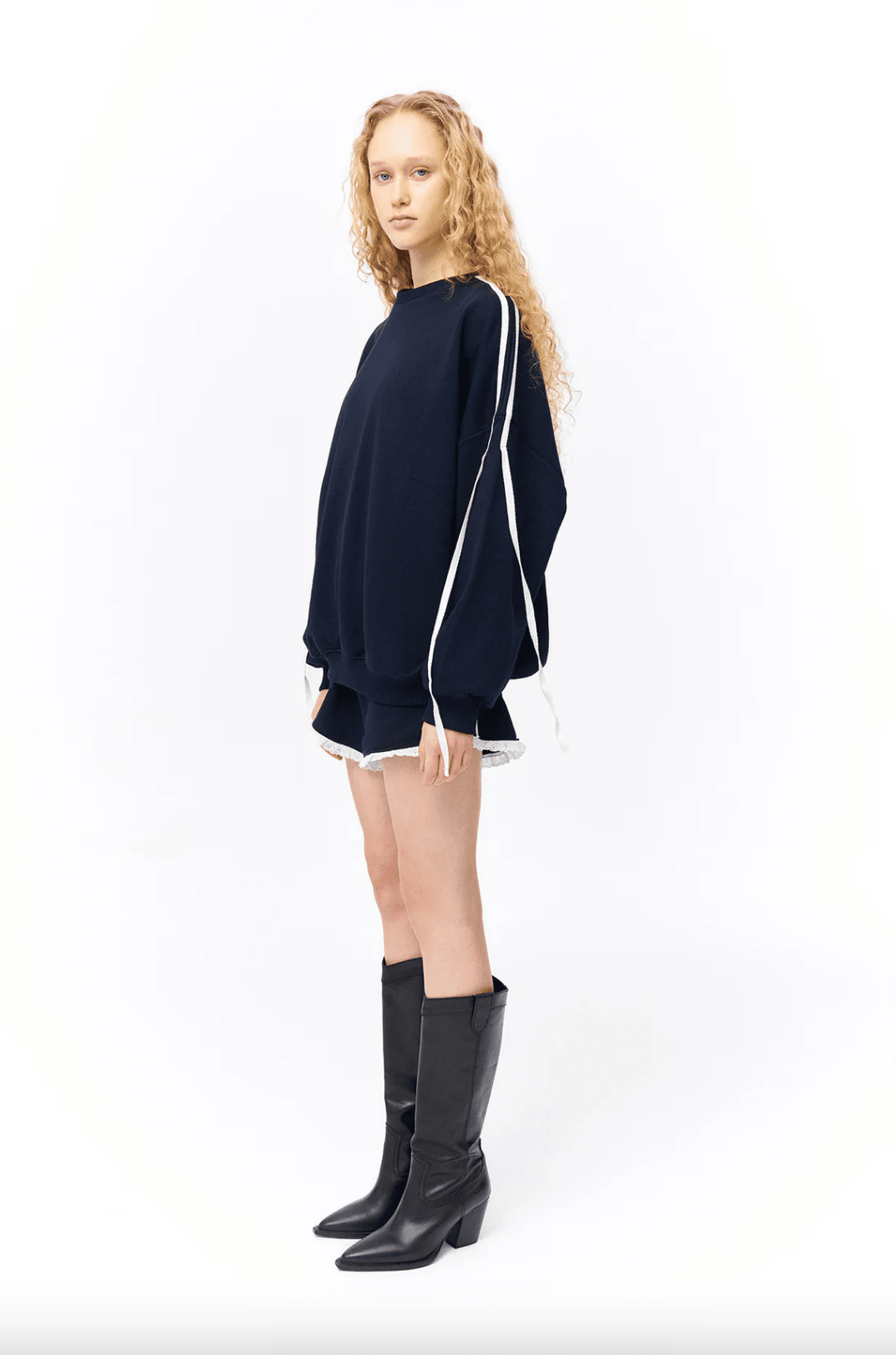 SWT00004  KOLU ŞERİTLİ SWEATSHIRT