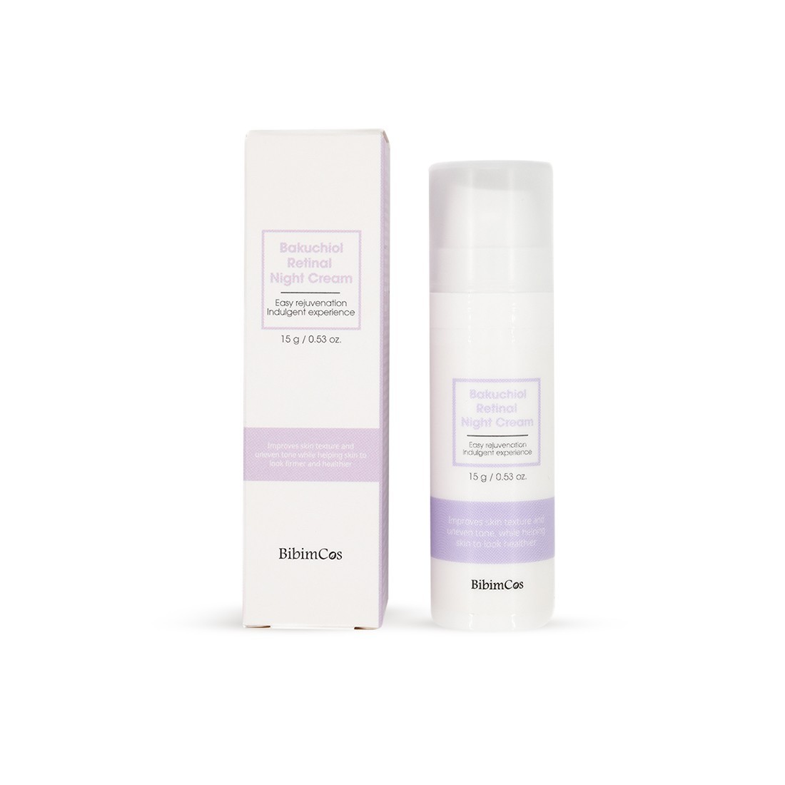 Bibimcos Bakuchiol Retinol Night Cream 15gr - Bakuchiol - Retinol Gece Kremi