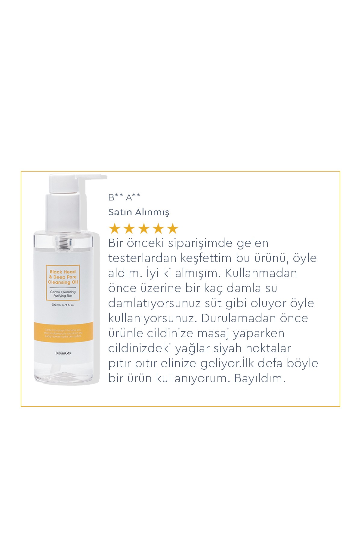 Bibimcos Black Head&Deep Pore Cleansing Oil 150ml 