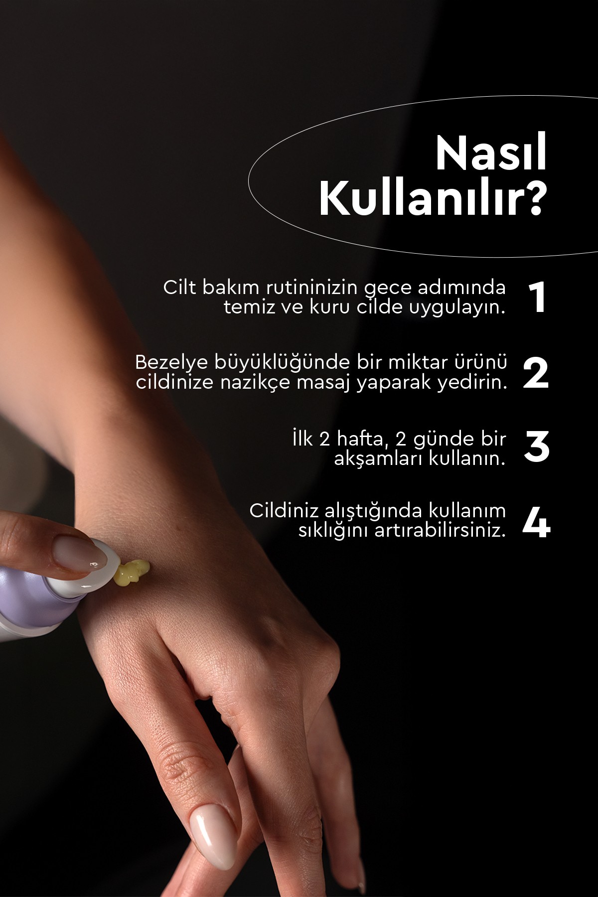 Bibimcos Bakuchiol - Retinal Night Cream 30gr - Bakuchiol - Retinol Gece Kremi