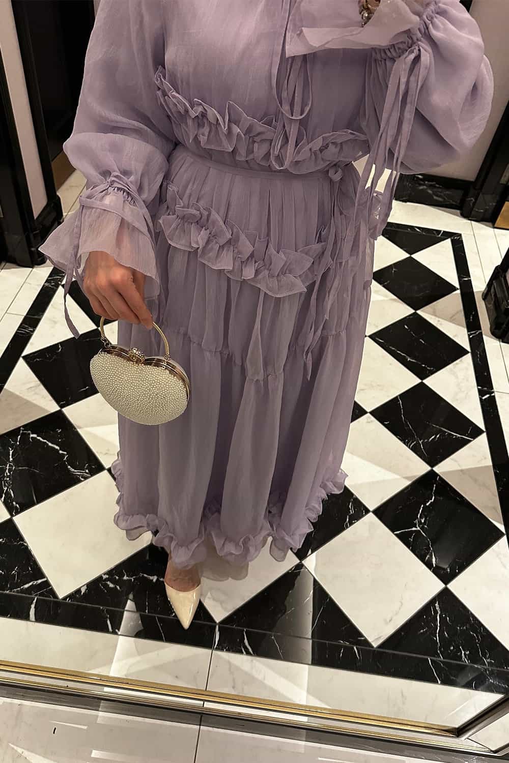 Bella Şifon Elbise 