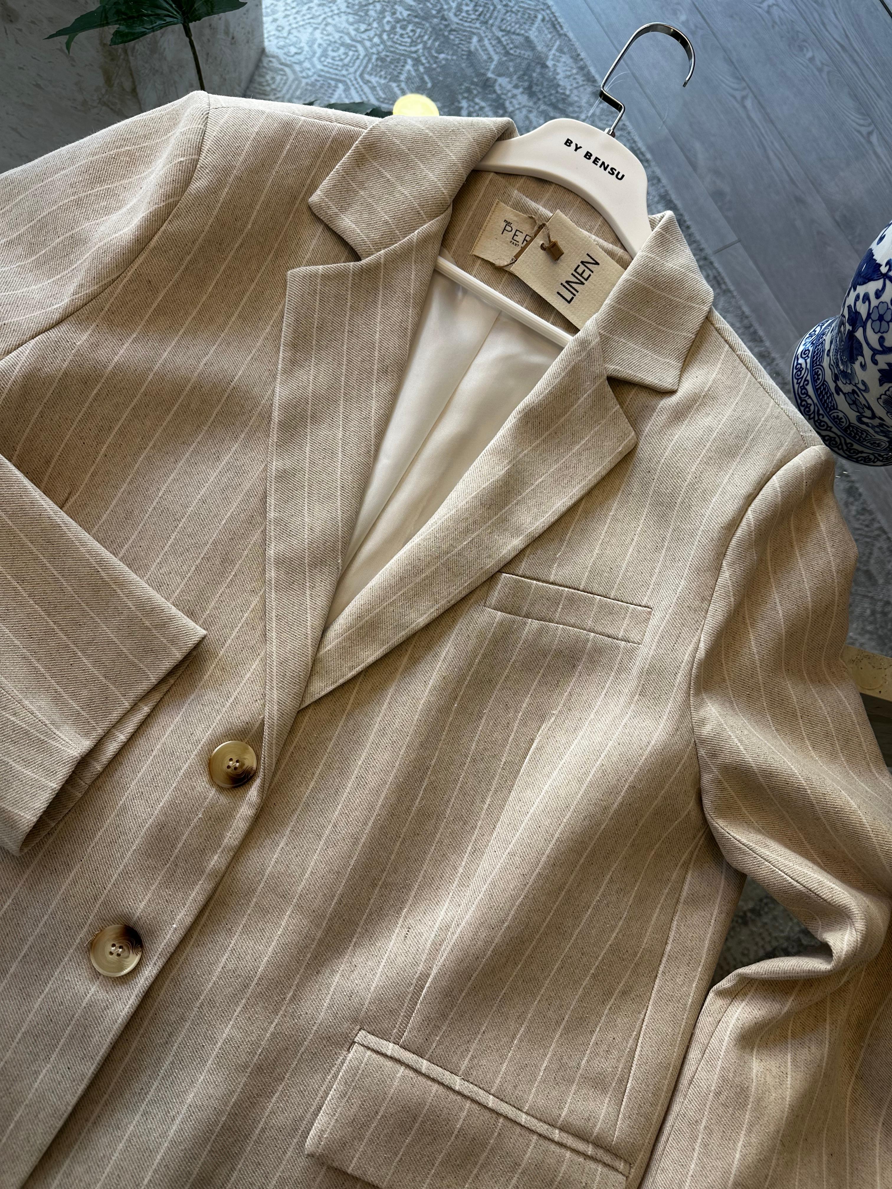 Keten Oversize Ceket