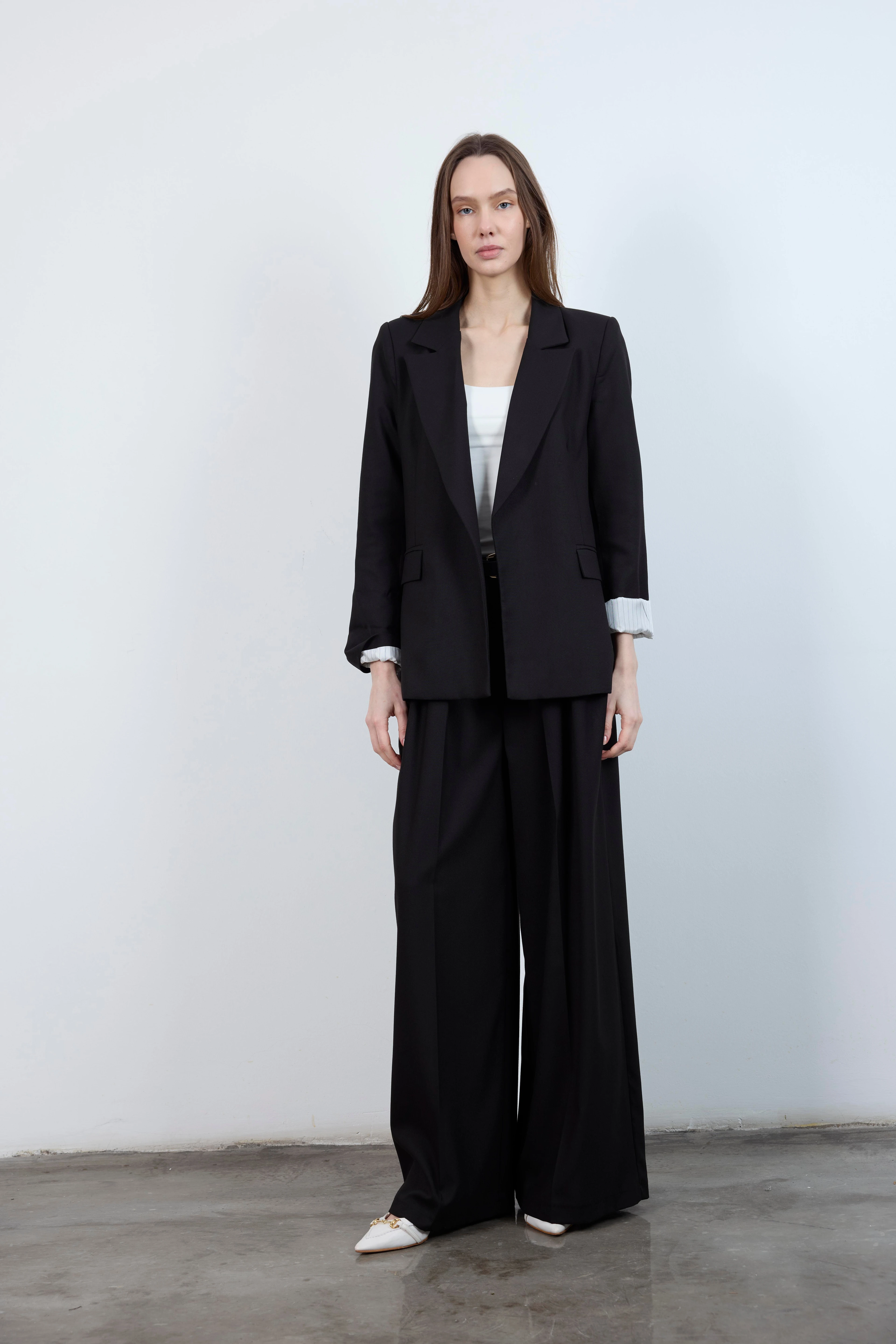 Poliviskon Regular Blazer Ceket