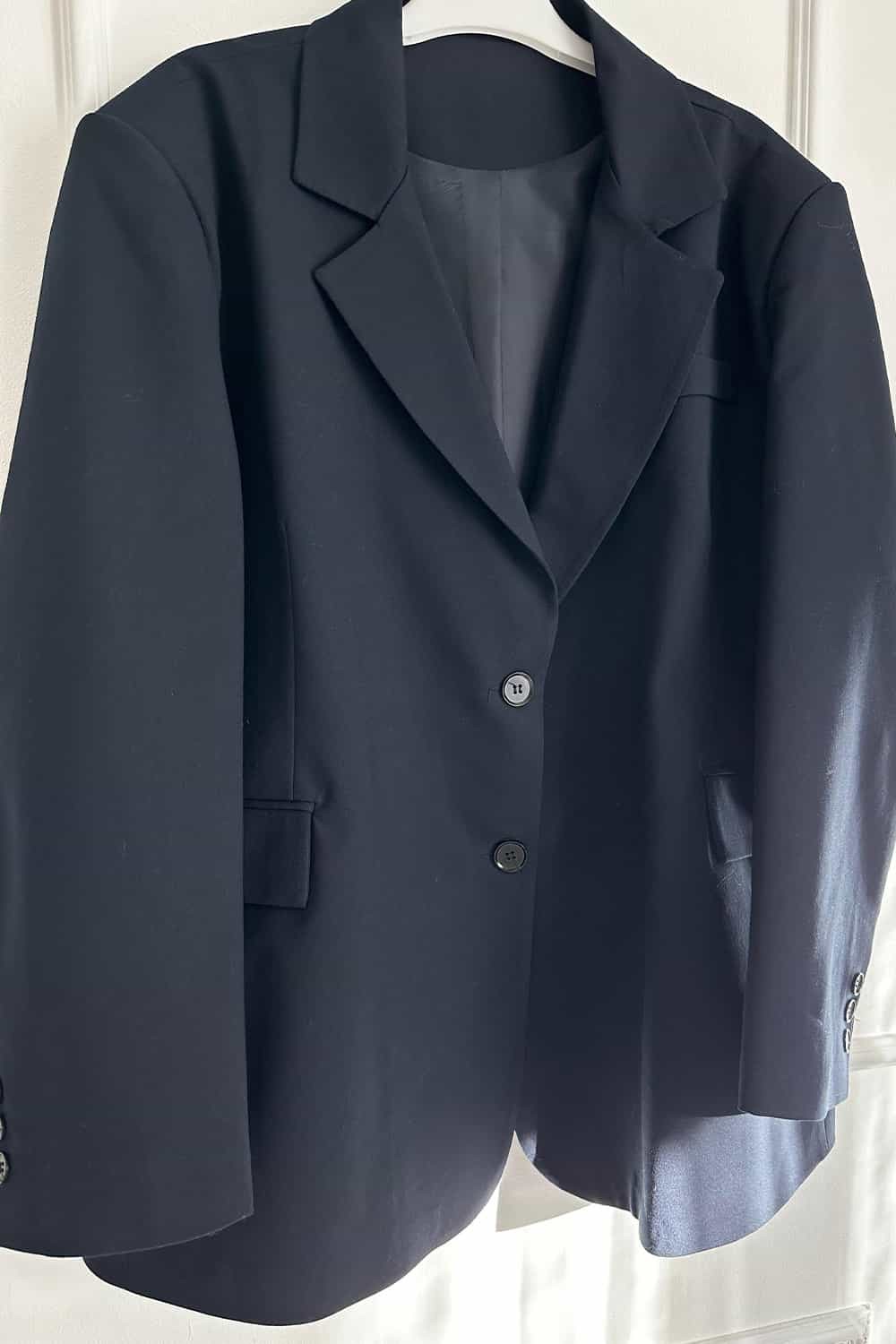 Oversize Blazer Ceket - Lacivert