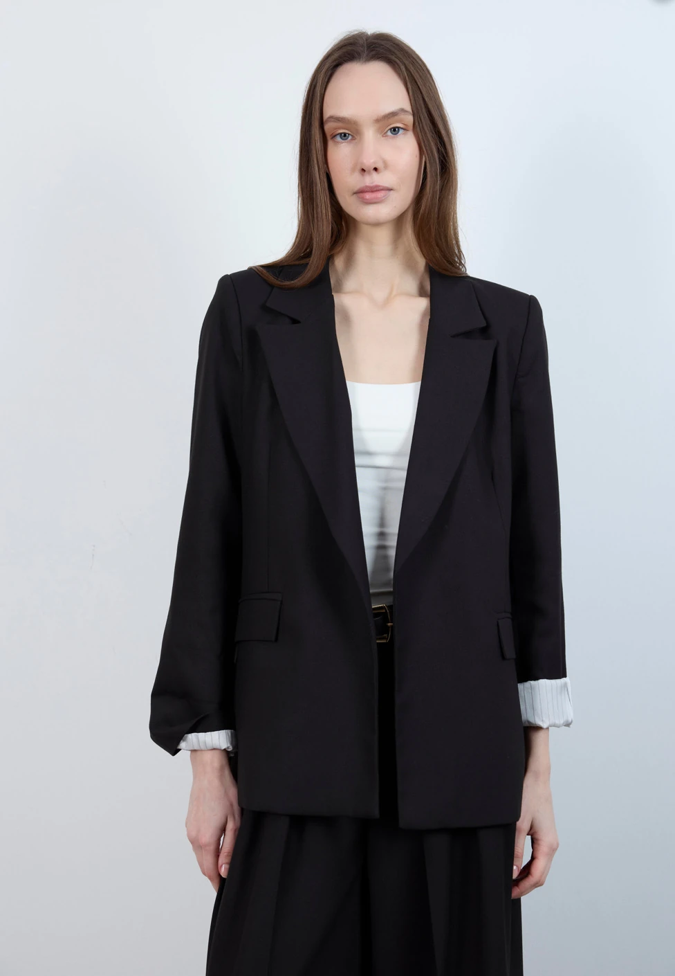 Poliviskon Regular Blazer Ceket