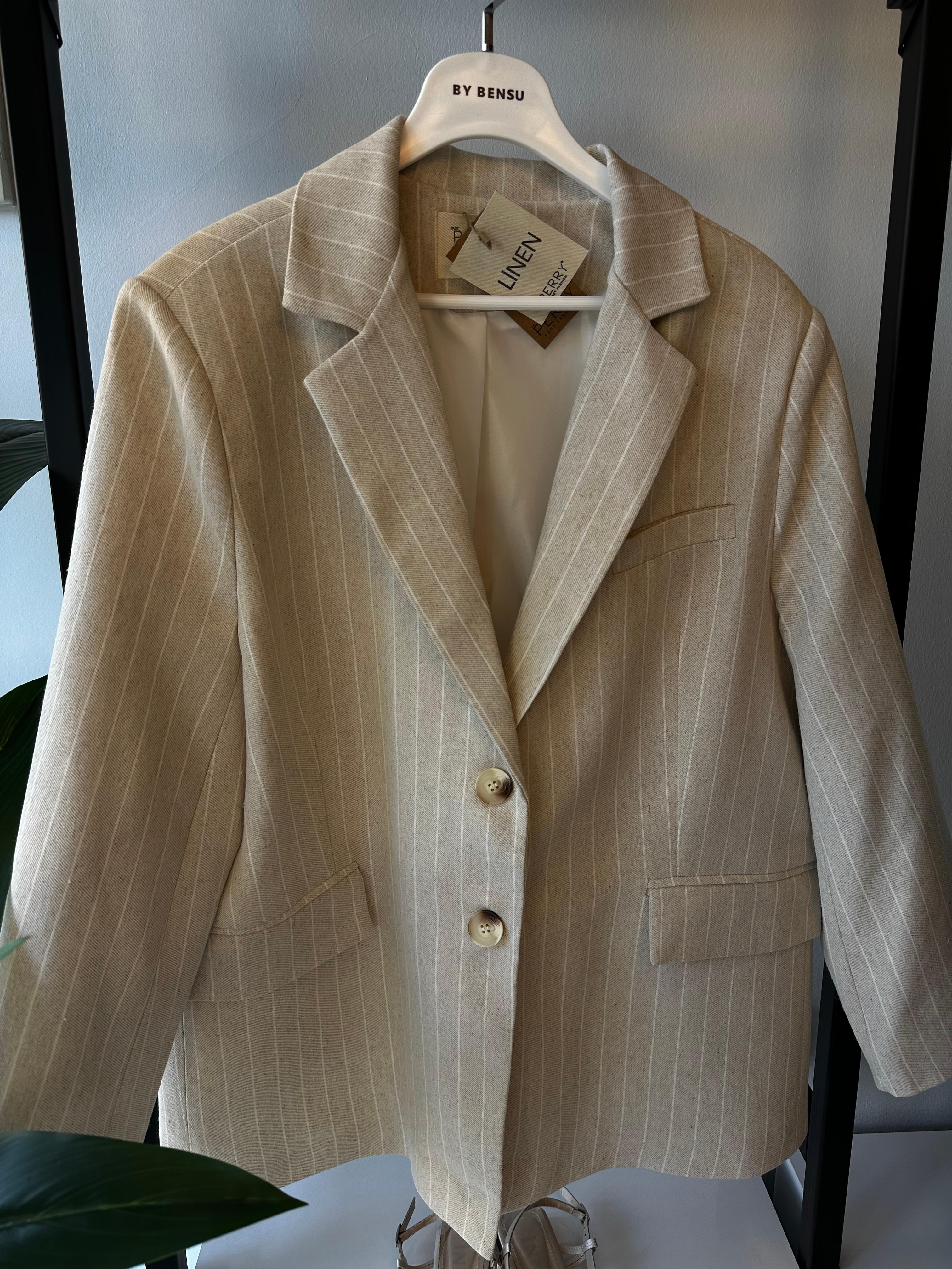 Keten Oversize Ceket