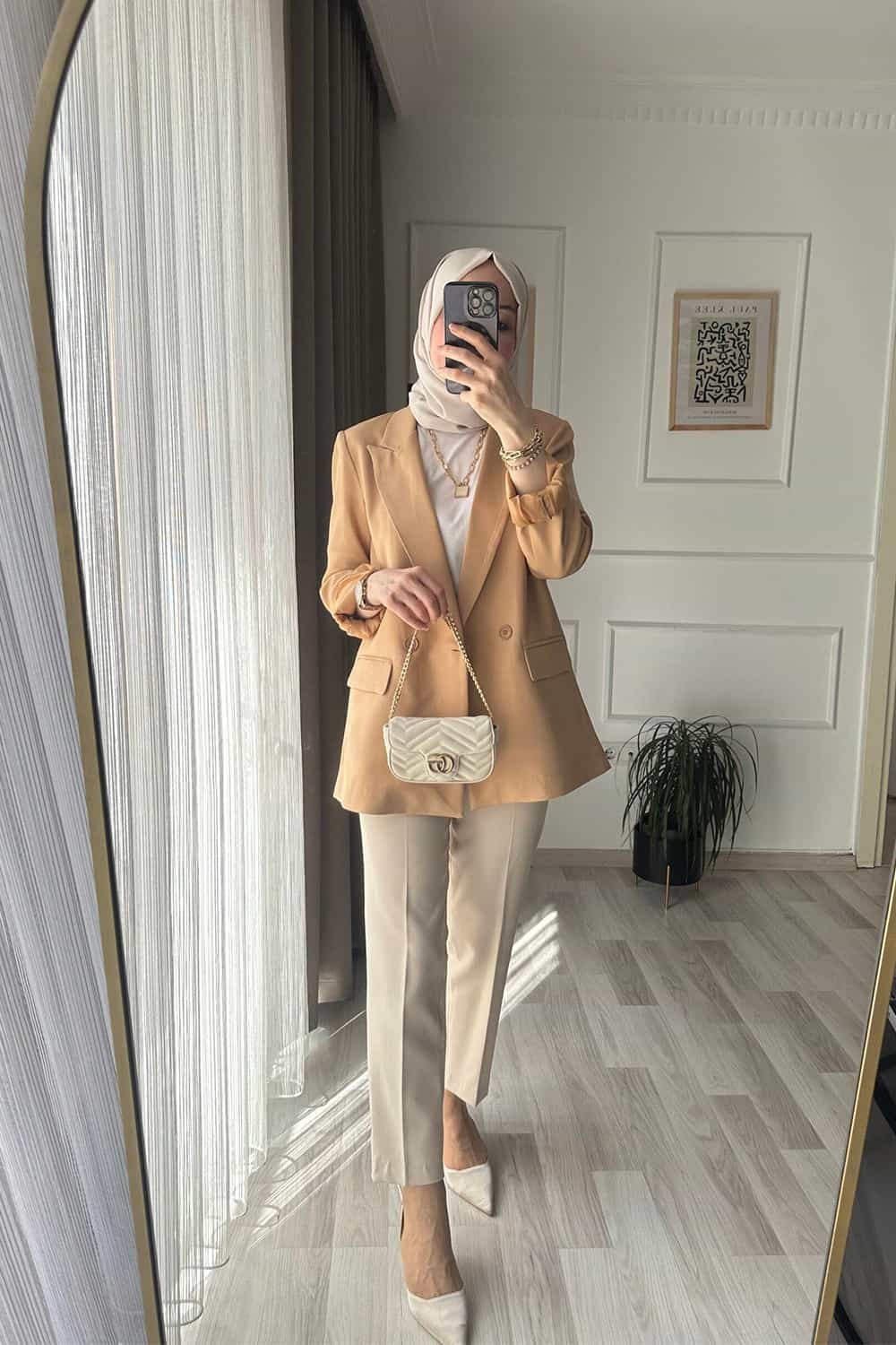 Hope Blazer Ceket - Camel