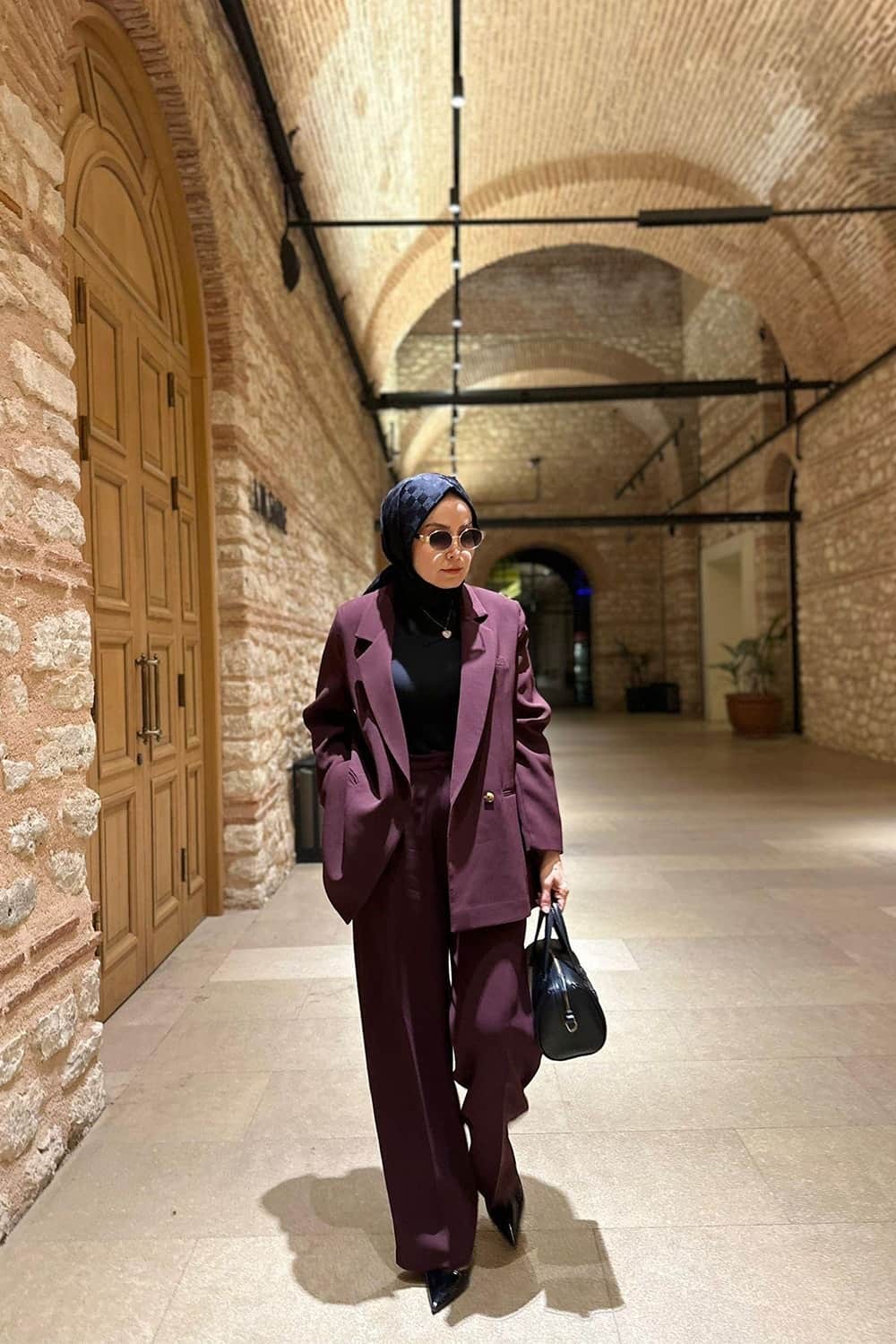 Blazer Ceket Takım - Bordo