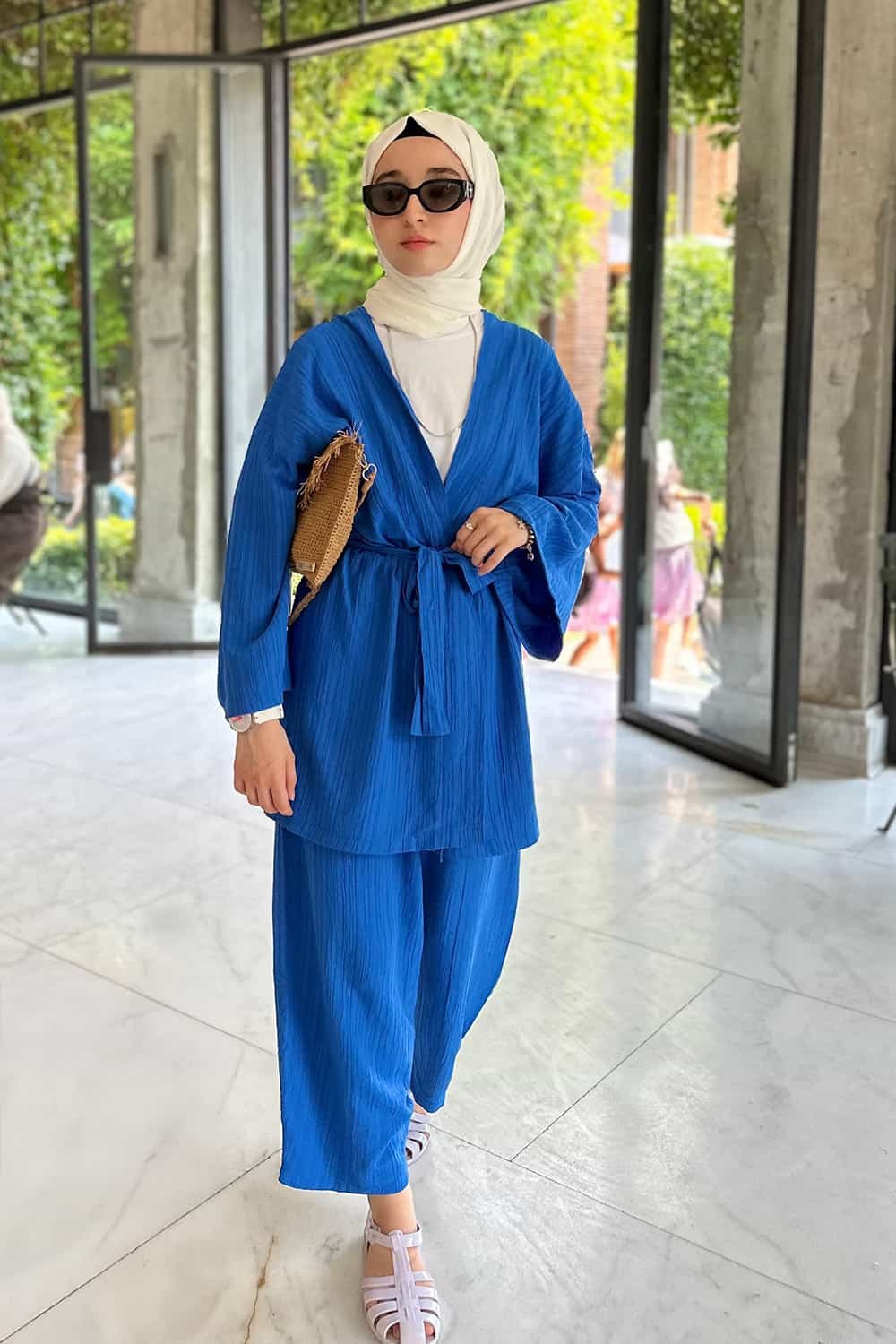 Kimono Takım - Mavi