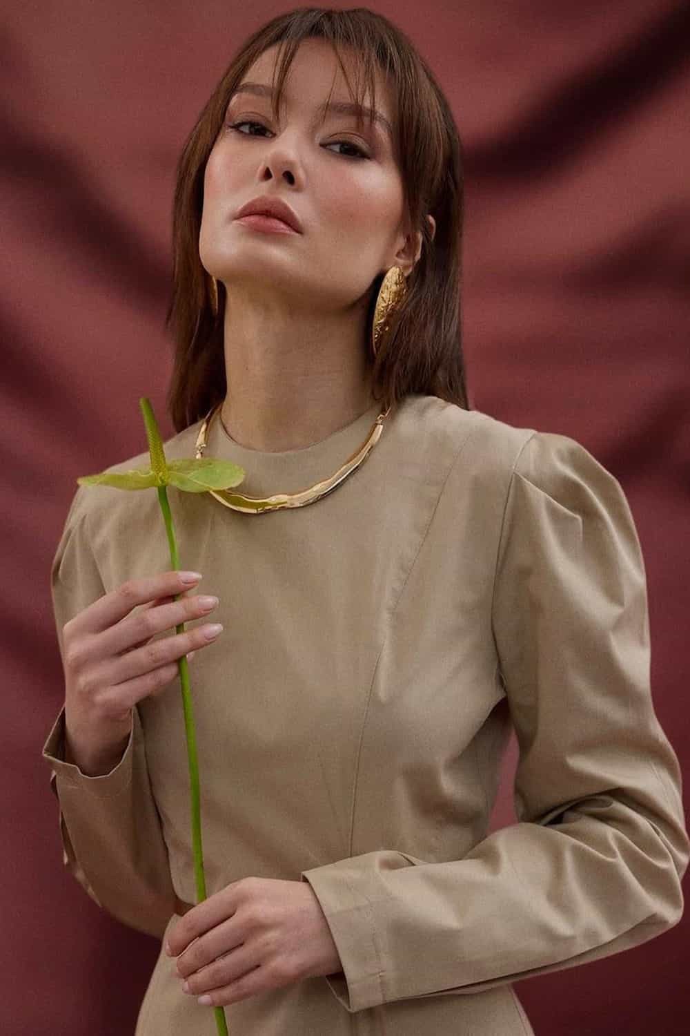 Elbise Lisa - Camel