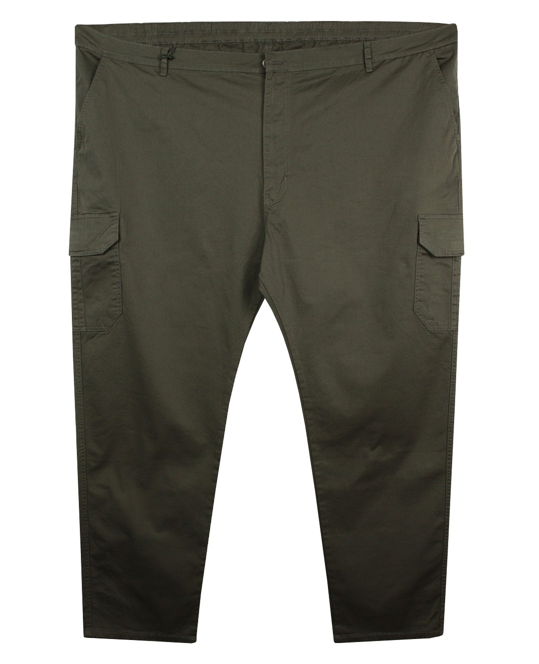 Super Size Cargo Pocket Gabardine Pants Khaki 76-86