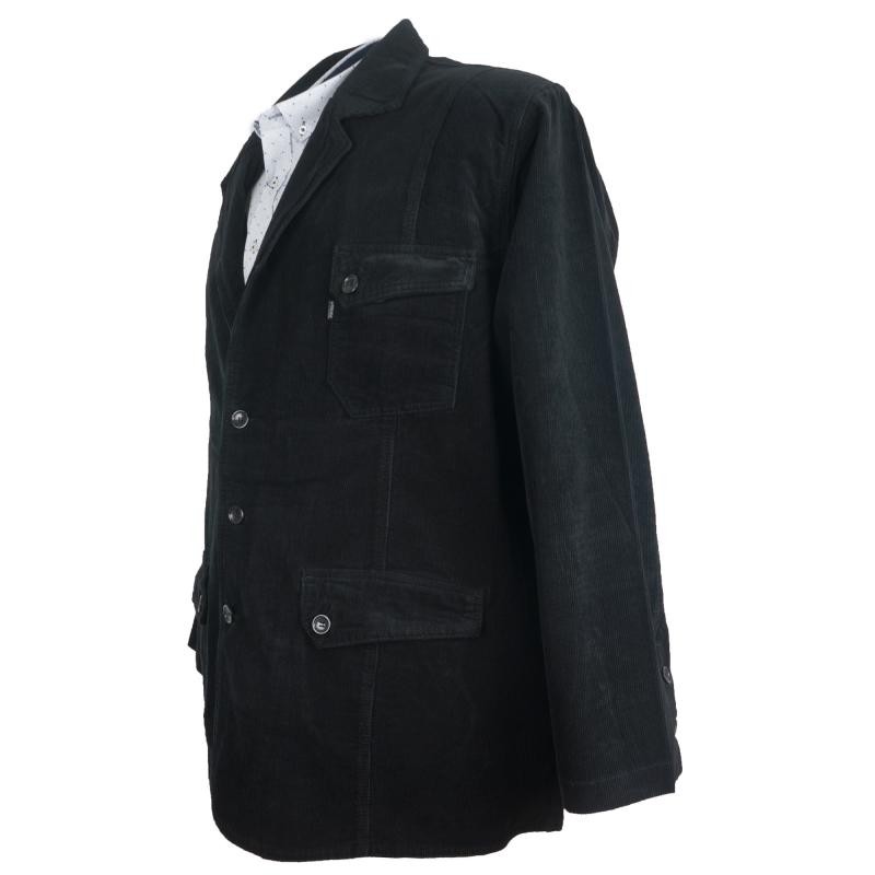 Plus Size Men's Dekons Velvet Jacket