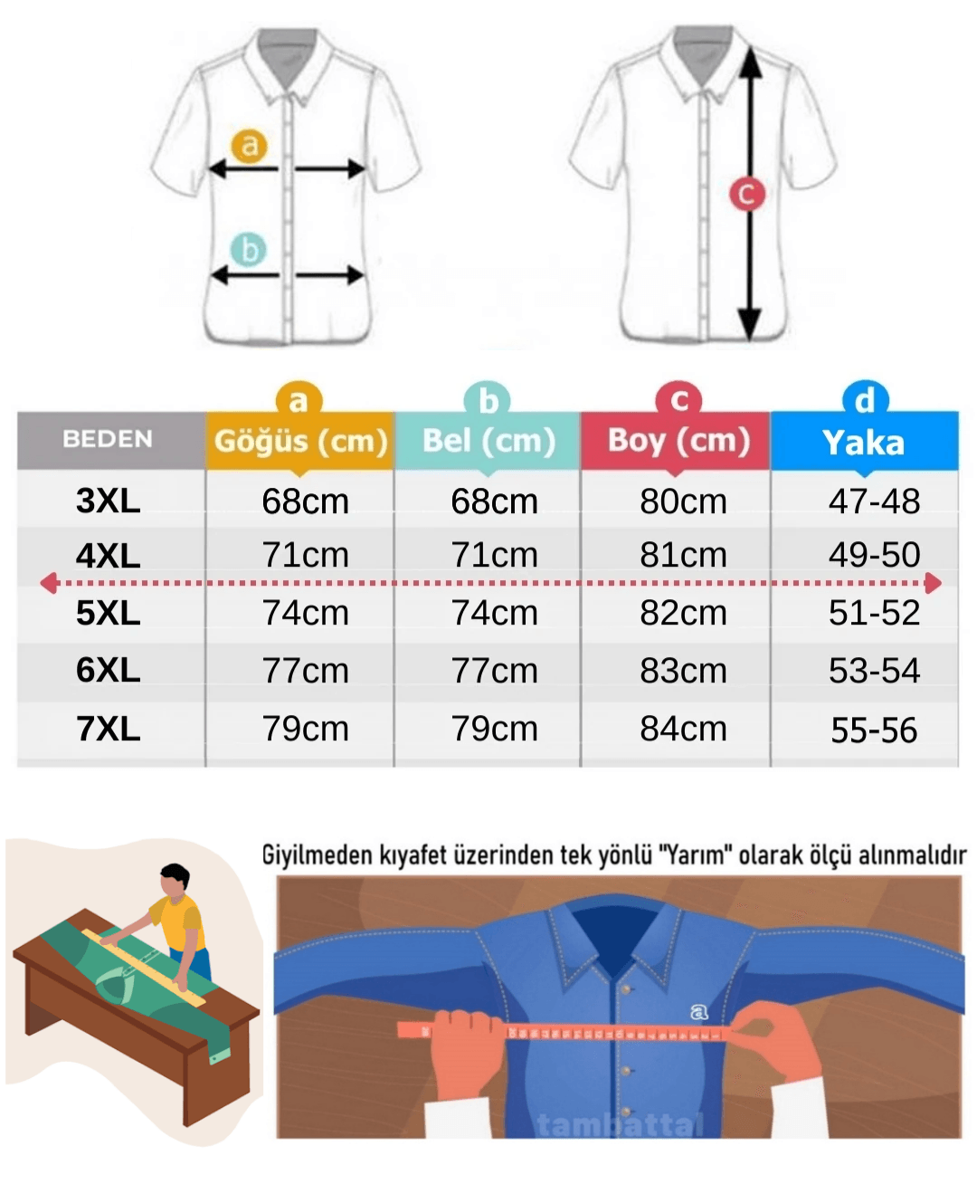 Büyük Beden Keten Gömlek Kısa Kol Düğme Yaka - Siyah
