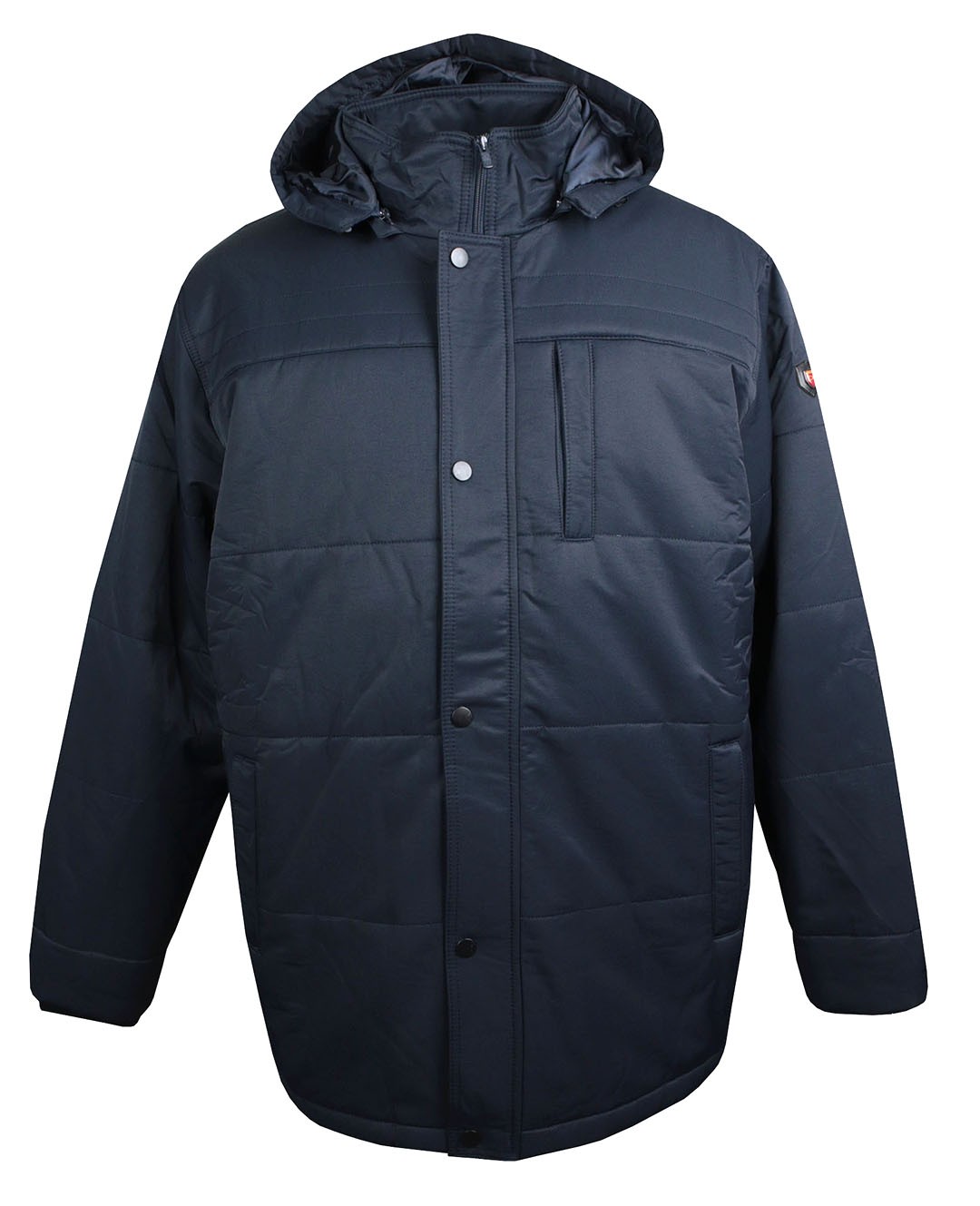 Plus Size Men's Coat Dekons Eden Navy Blue