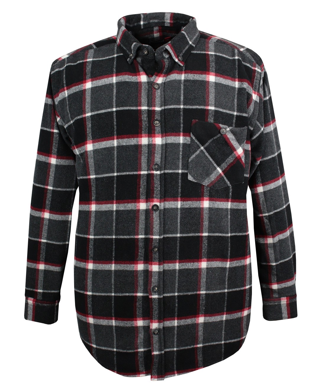 Plus Size Thick Winter Lumberjack Plaid Shirt