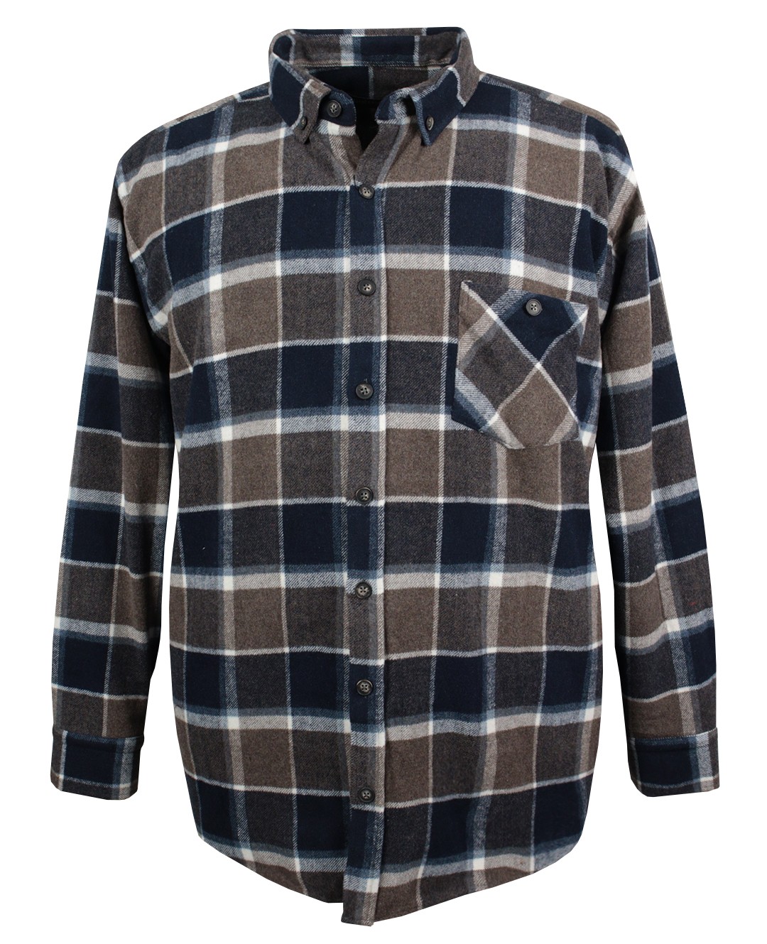 Plus Size Thick Winter Lumberjack Plaid Shirt