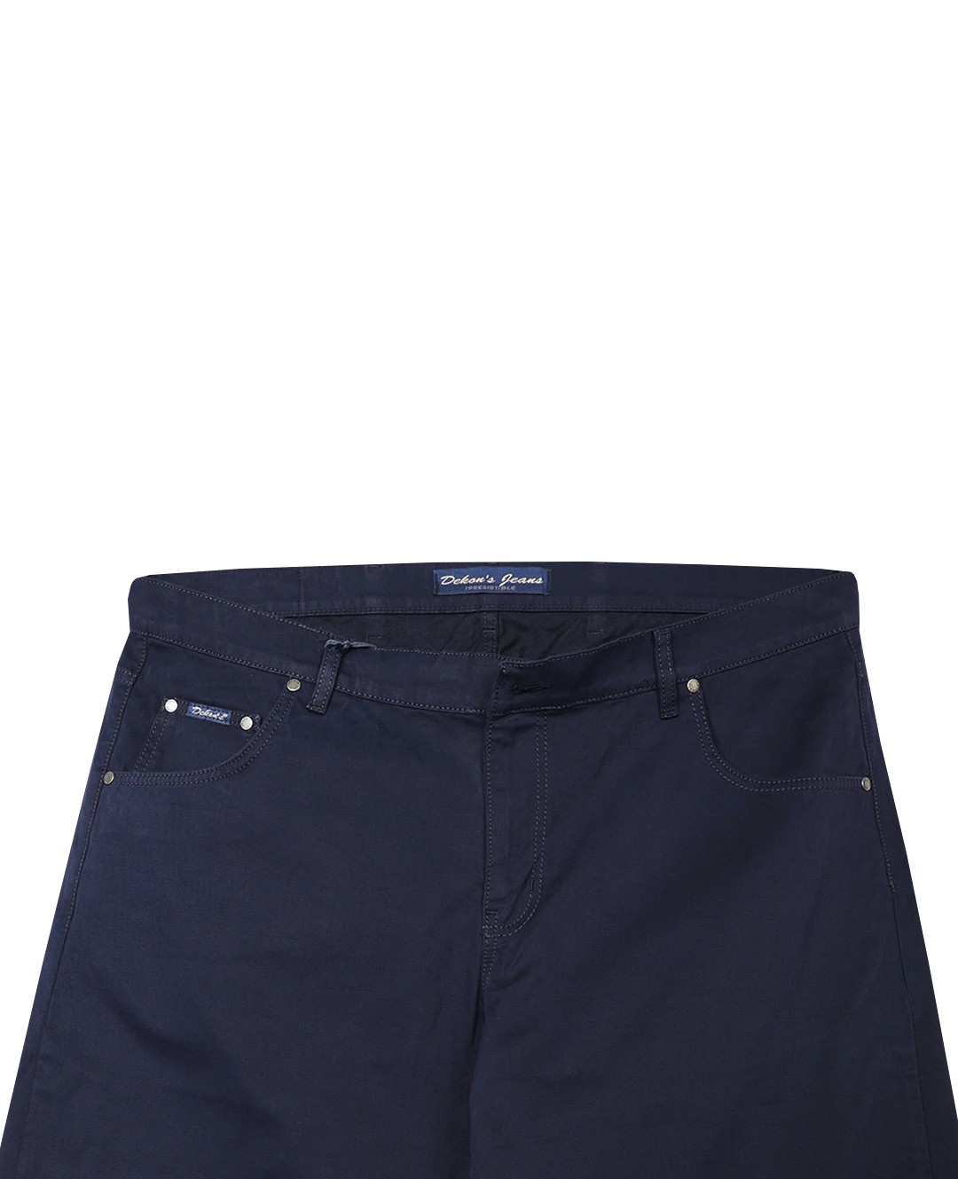 Büyük Beden Gabardin Pantolon 507 Cord Lacivert