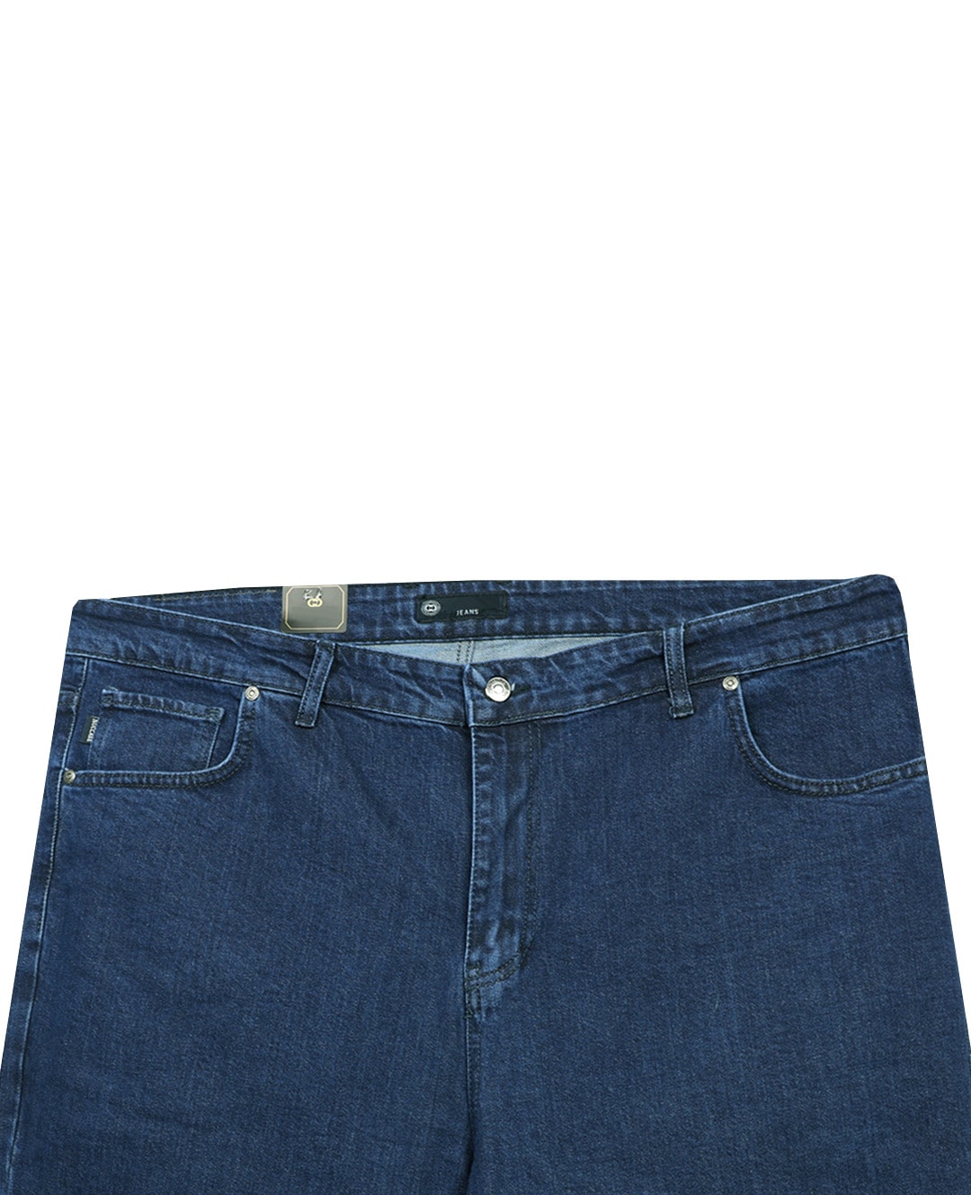 Büyük Beden Likralı Kot Pantolon - İndigo