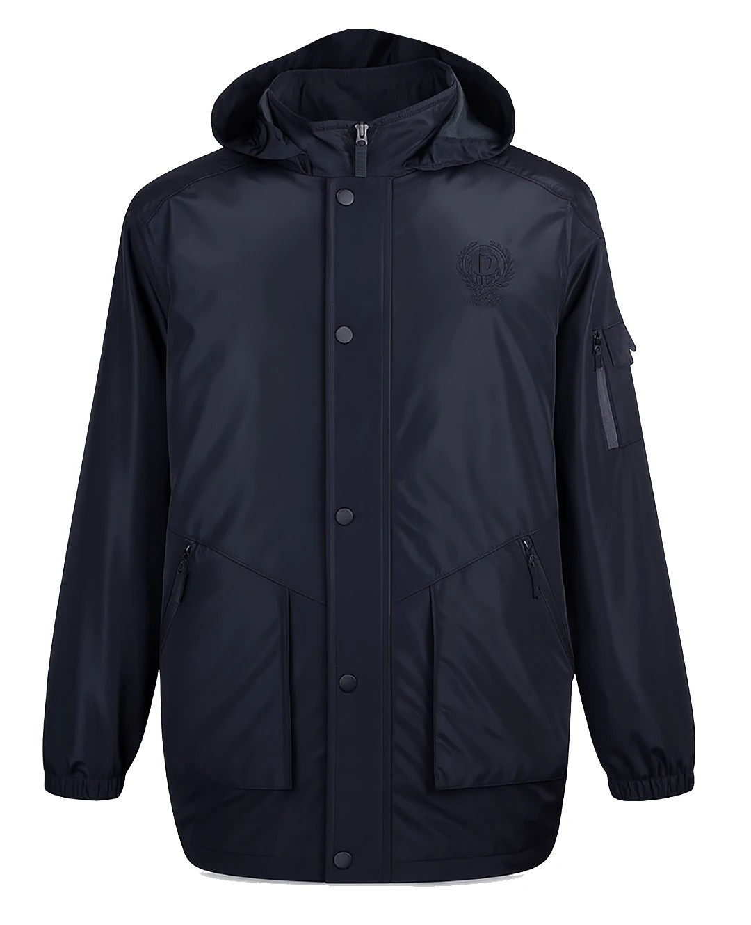 Plus Size Raincoat Coat Dekons - Navy blue