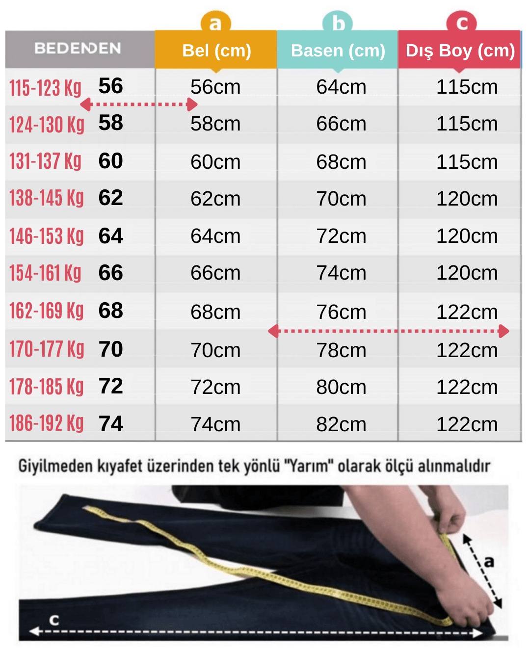 Büyük Beden Gabardin Pantolon Baskılı Düşük Bel - Lacivert