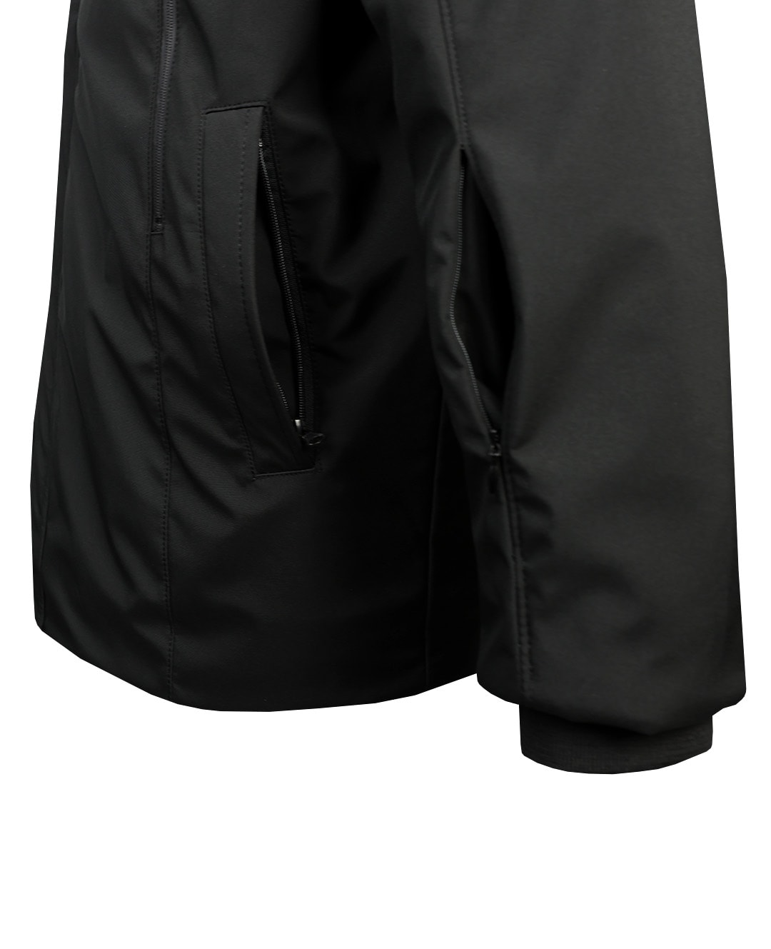 Büyük Beden Kapüşonlu Softshell Mont Astarlı