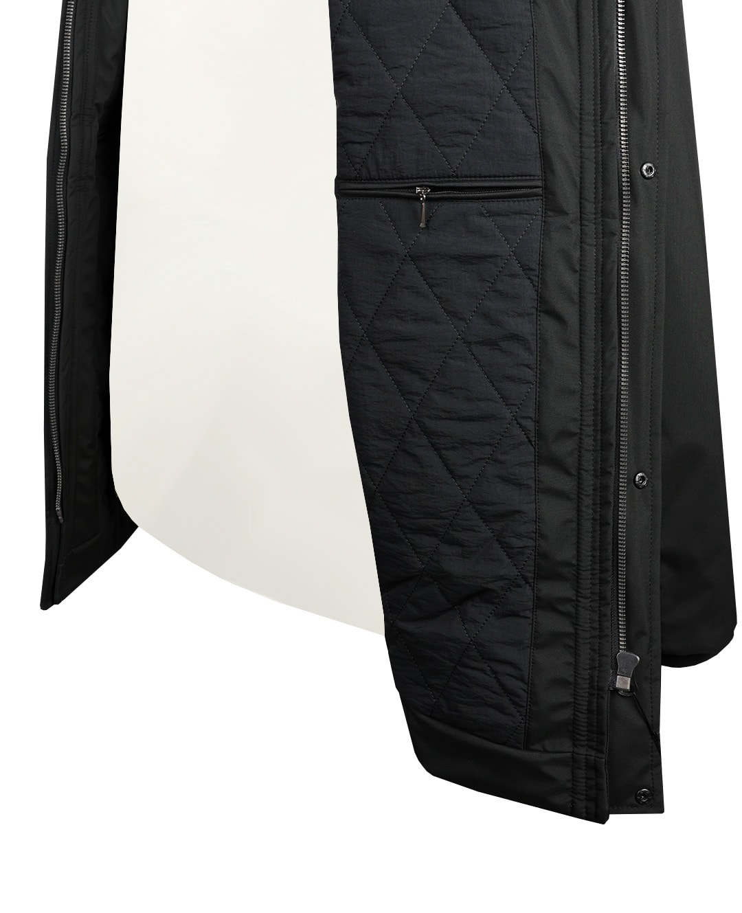 Büyük Beden Kapüşonlu Softshell Mont Astarlı