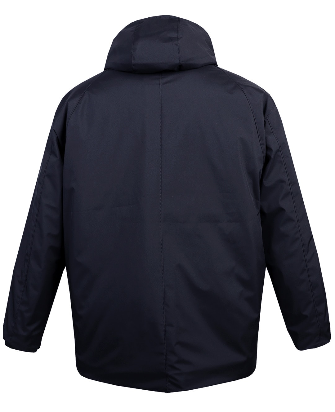 Büyük Beden Kapüşonlu Softshell Mont Astarlı - Lacivert