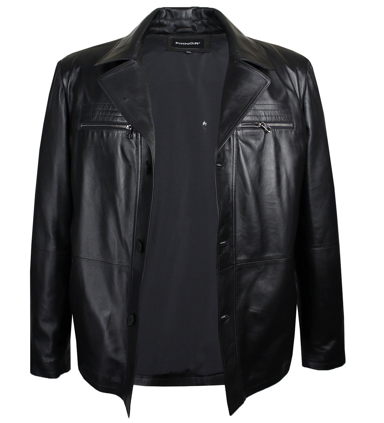 Men's Plus Size Leather Jacket Genuine Leather