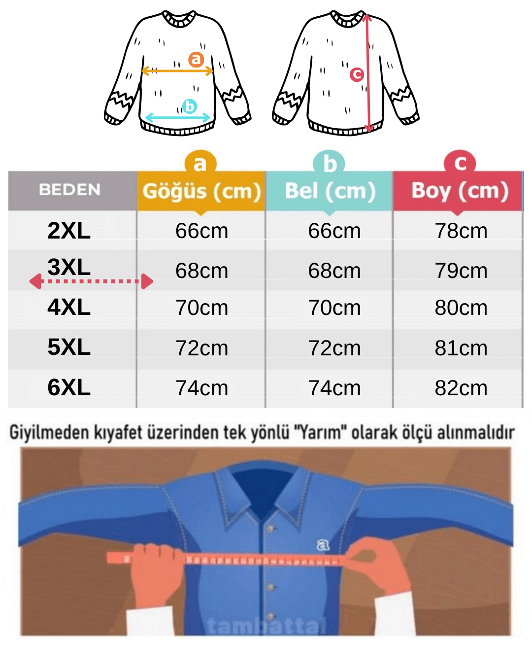 Büyük Beden Yarım Balıkçı Desenli Triko Kazak