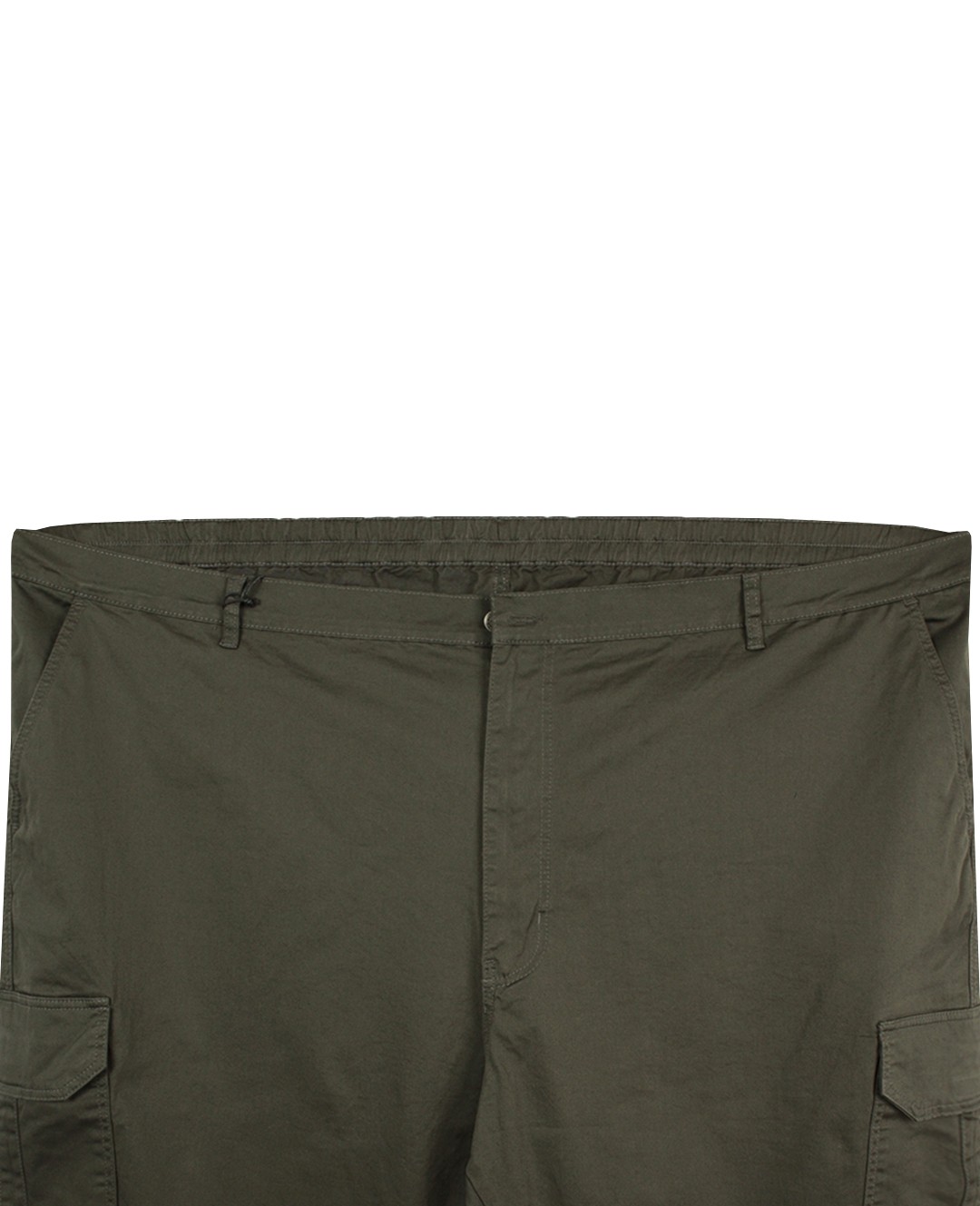 Super Size Cargo Pocket Gabardine Pants Khaki 76-86