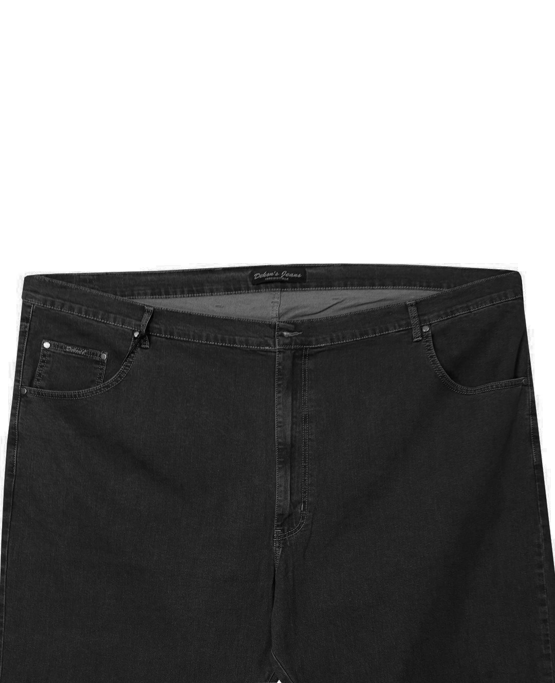 Süper Size Kışlık Kot Pantolon Black+Black 76-78-80-82-84-86