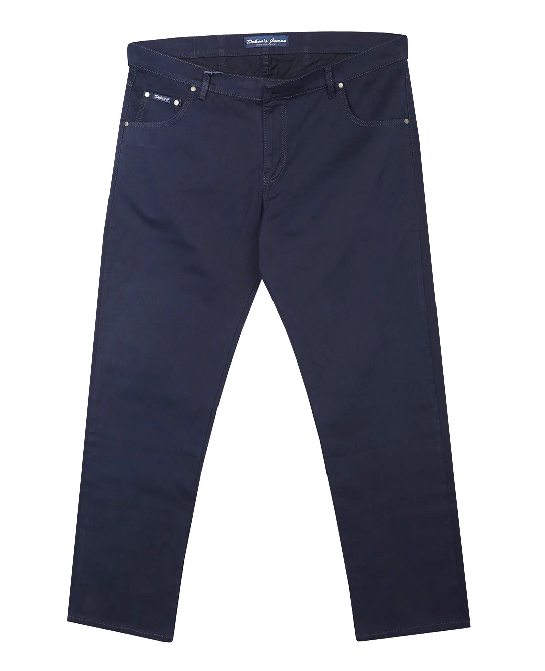 Büyük Beden Gabardin Pantolon 507 Cord Lacivert
