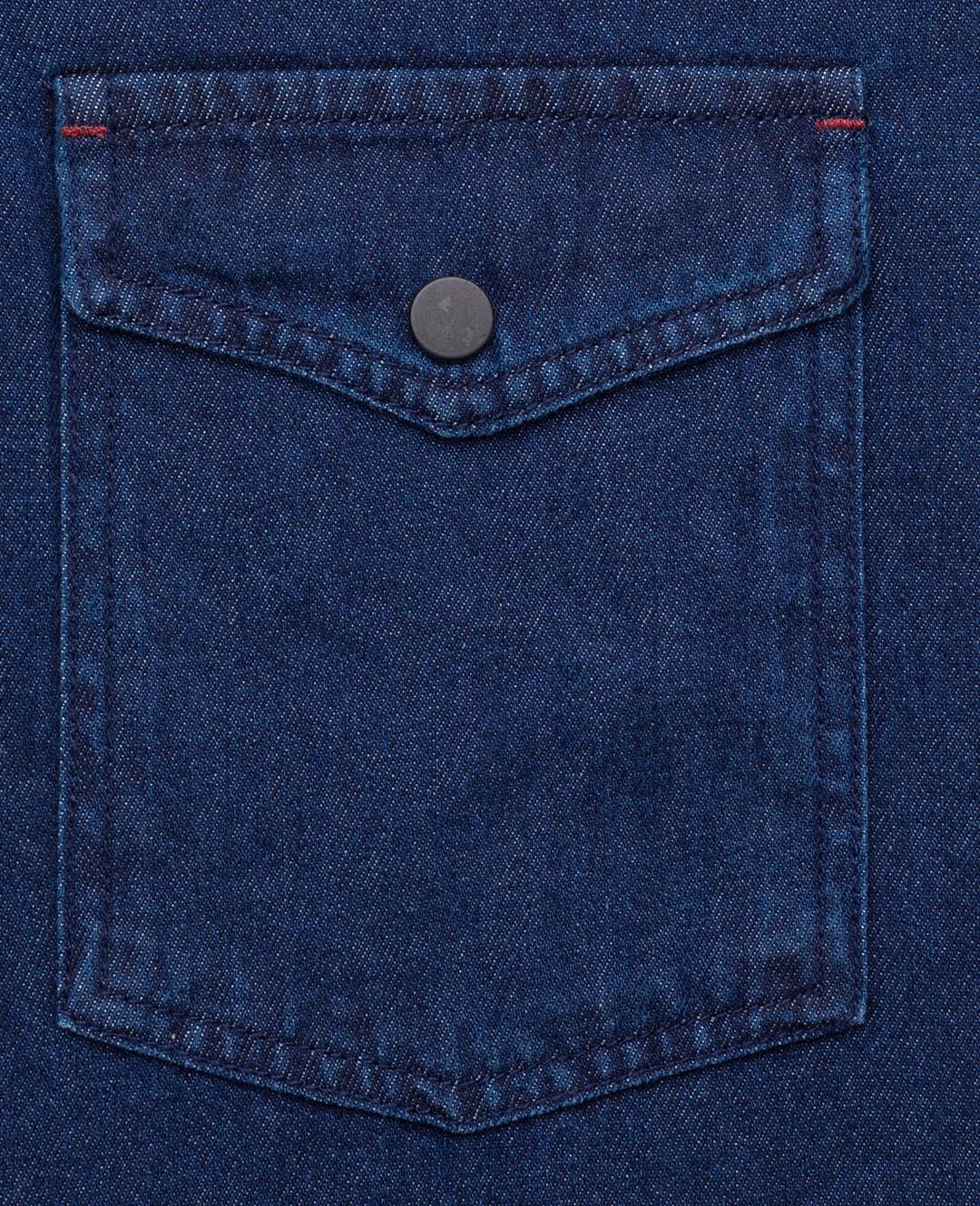 Plus Size Zippered Denim Shirt with Side Pockets