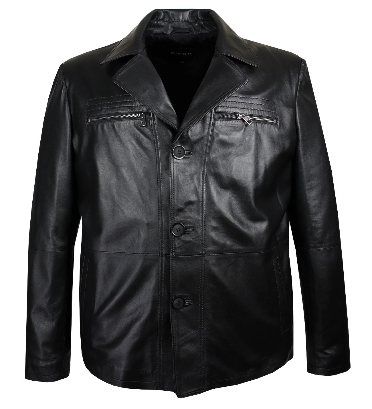 Men's Plus Size Leather Jacket Genuine Leather