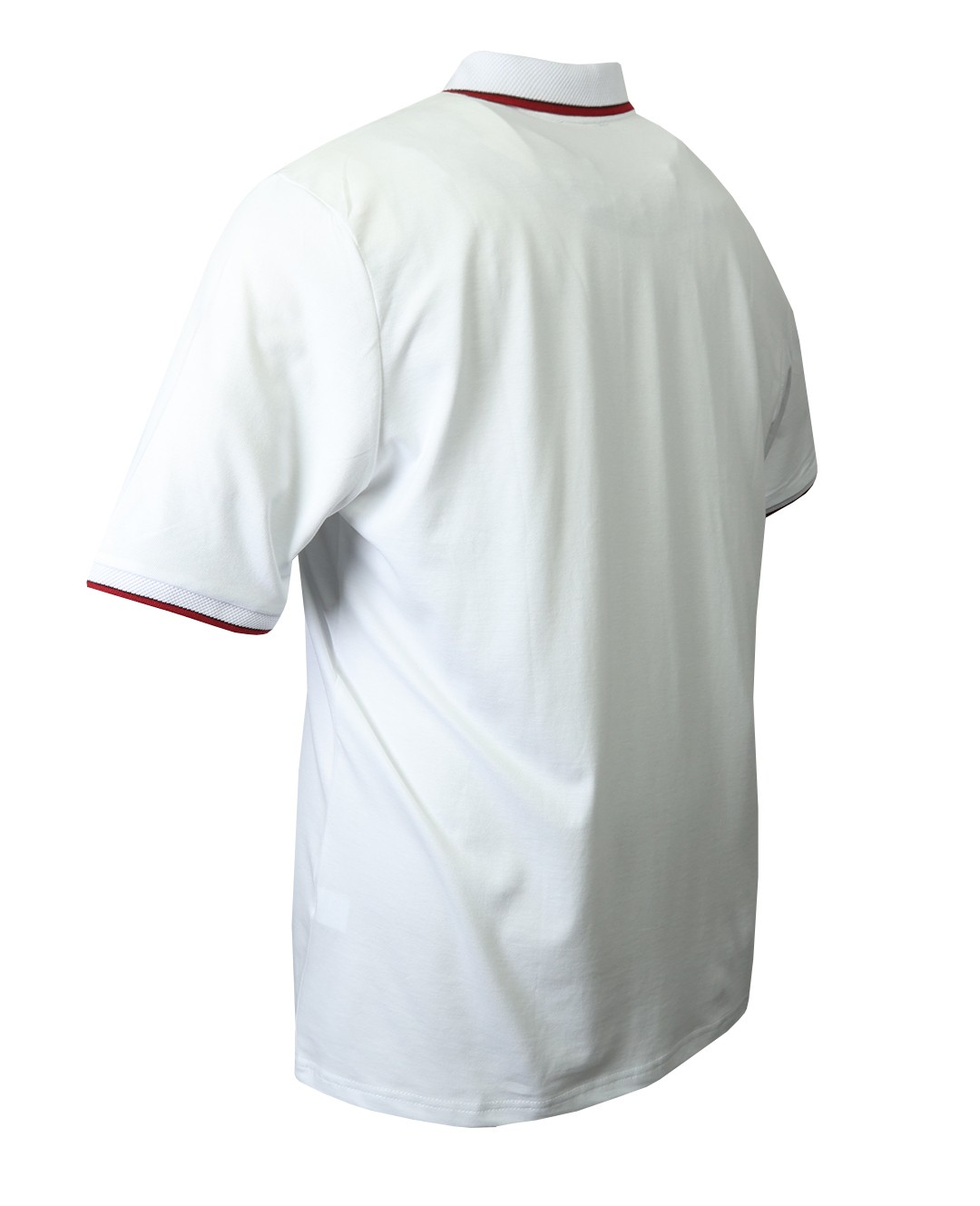 Cepli Büyük Beden Likralı Pike Polo Yaka Tişört 115Kg-160Kg Arası Uygundur - Beyaz