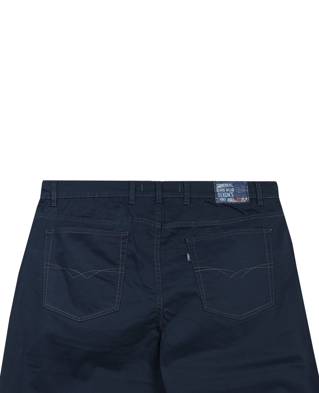 Büyük Beden Gabardin Pantolon 506 Saten - Lacivert
