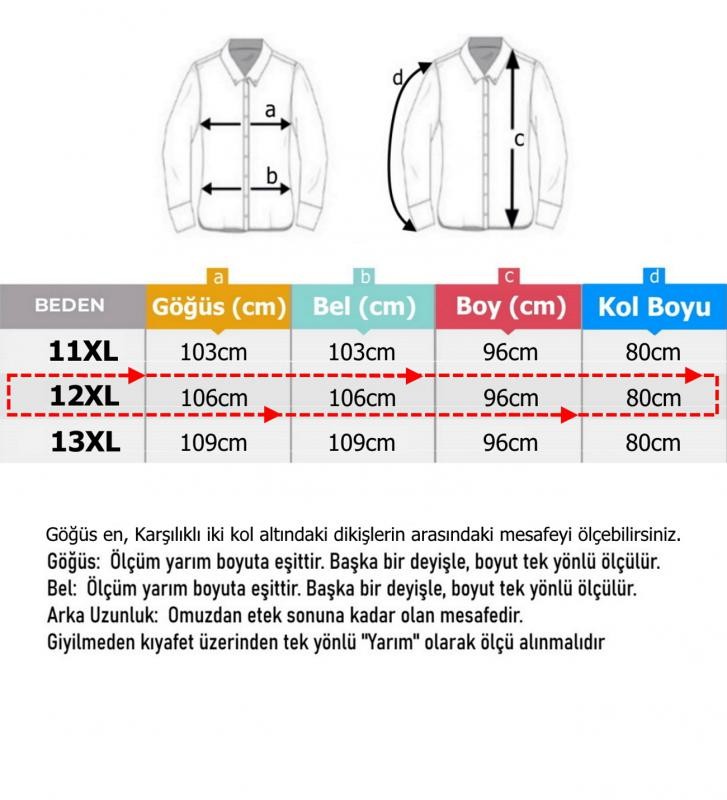 Süper Büyük Beden Memory Mont Lacivert 11XL-12XL-13XL