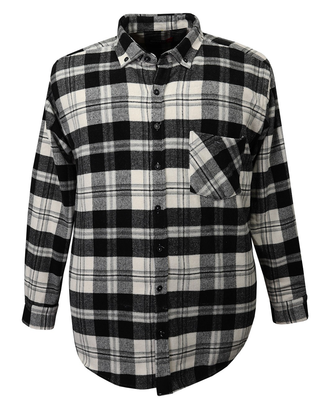 Plus Size Thick Winter Lumberjack Plaid Shirt