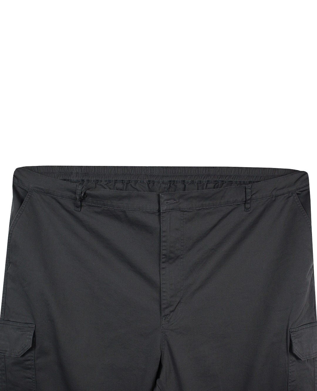 Super Size Cargo Pocket Gabardine Pants Anthracite 76-86