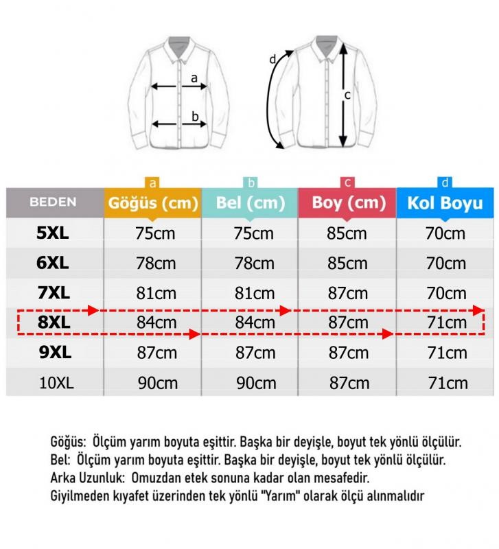 Büyük Beden Yağmurluk Mont Dekons Lacivert 8XL-10XL