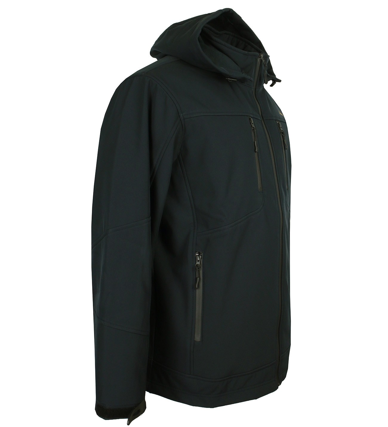 Büyük Beden Softshell Mont Dekons Siyah 6XL-10XL