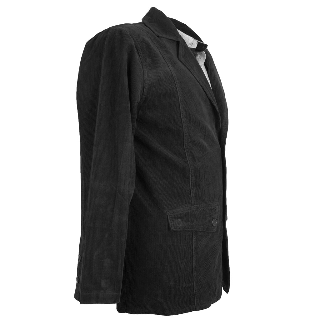 Plus Size Men's Dekons Velvet Jacket *Anthracite *58-74