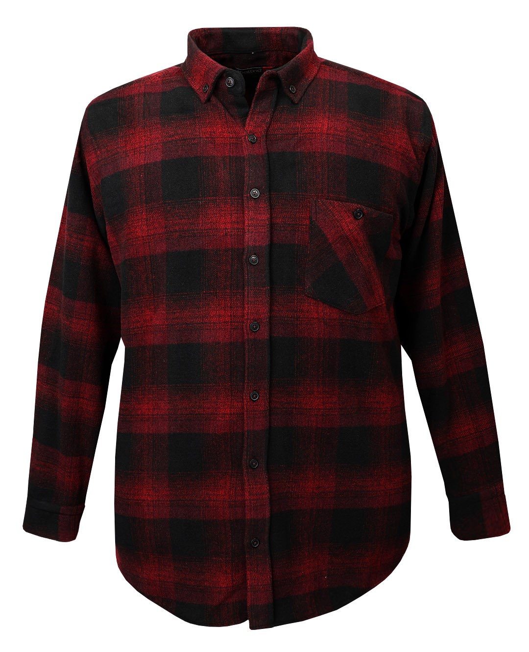 Plus Size Thick Winter Lumberjack Plaid Shirt